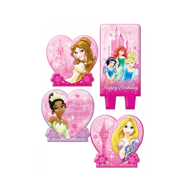 Disney Princess Group Birthday Candle Set